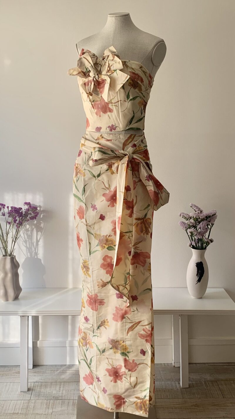 Christian Dior Resort 1998 exquisite floral ensemble