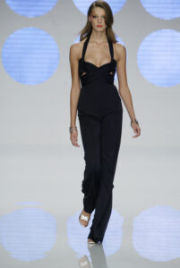 archives theory valentino spring summer 2004 runway black pink jumpsuit vintage archive