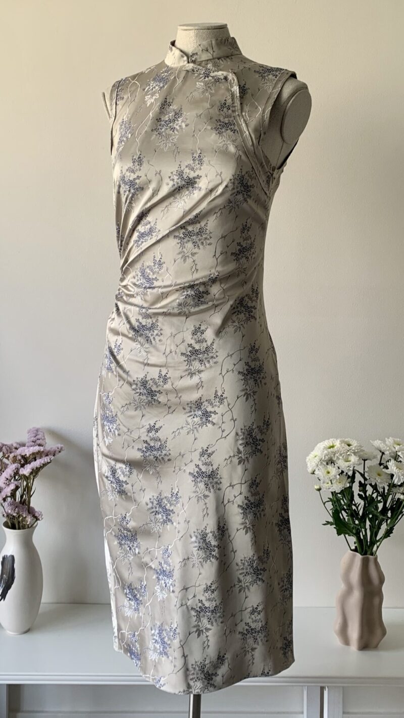 archives theory spring summer 2002 prada quipao cheongsam chinoiserie mini dress runway vintage archive