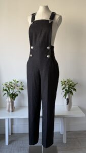 archives theory gianni versace 1994 dark grey wool jumpsuit vintage atelier haute couture