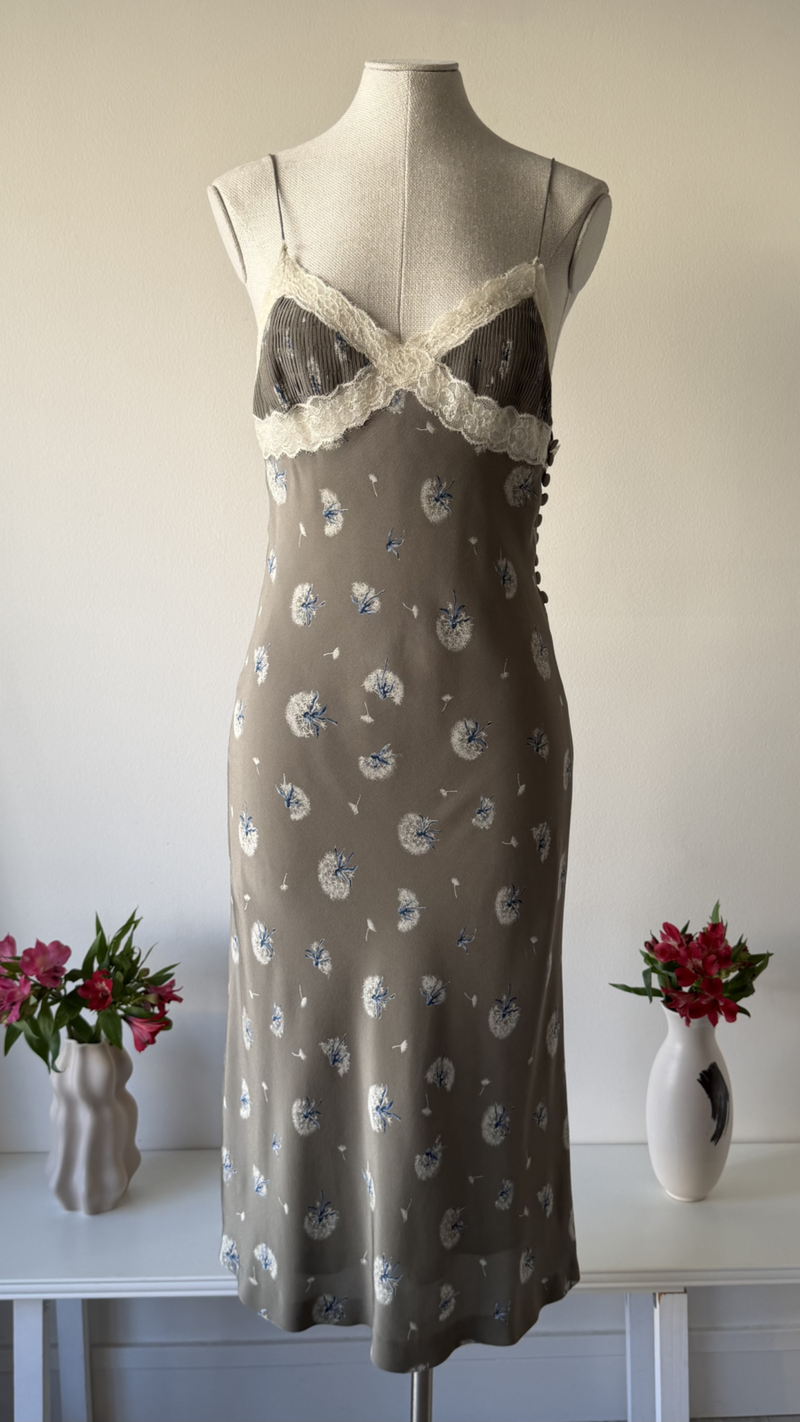 Chloé by Stella McCartney SS 1998 silk campaign dress