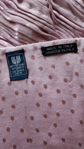 interior label of emanuel ungaro parallele vintage 1986 corset top